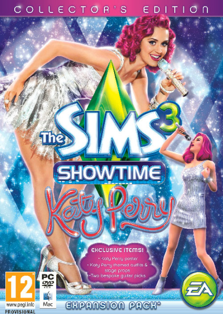 The Sims 3 Showtime Katy Perry Collector's Edition